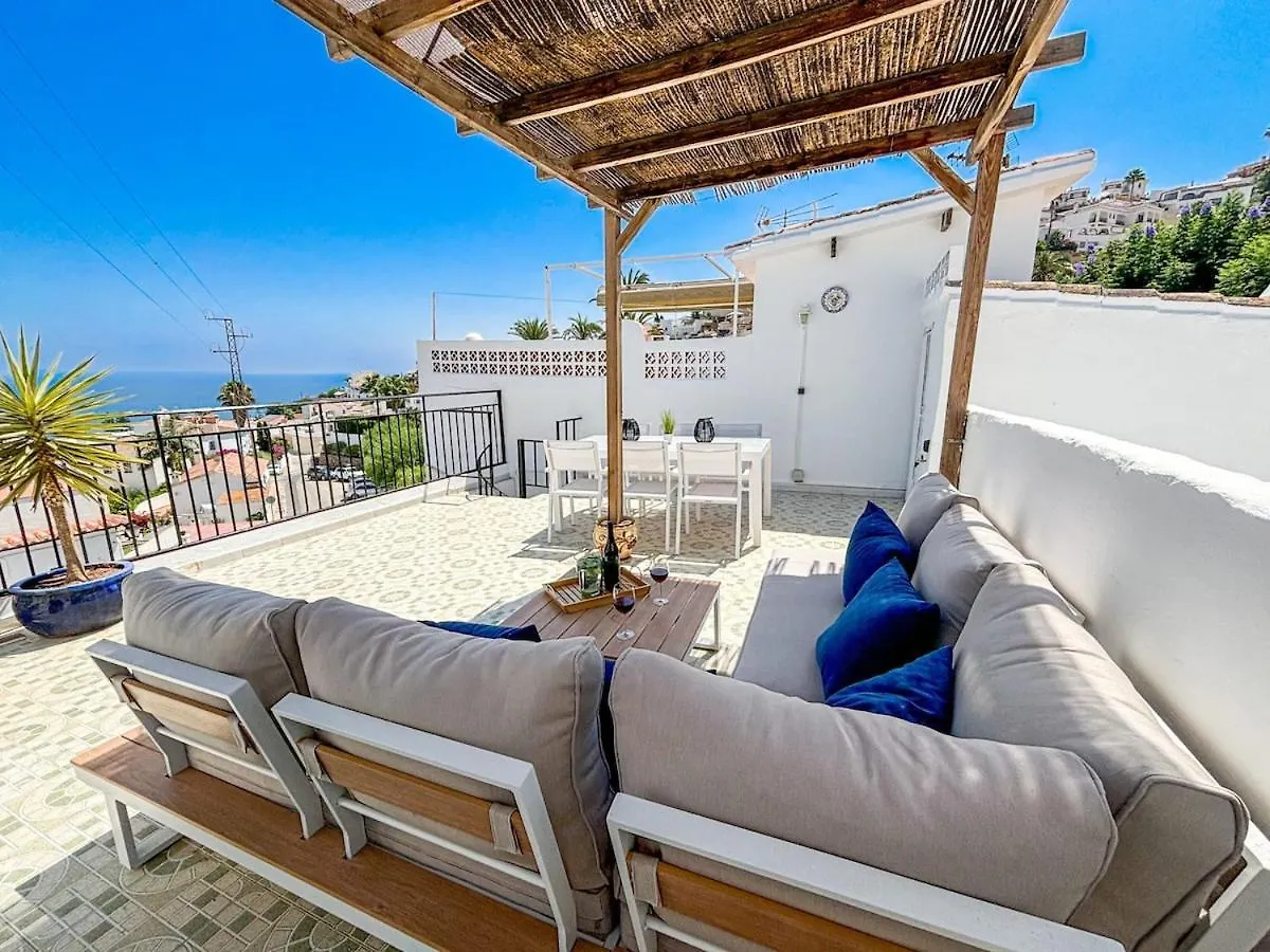 Willa A2407 Charming Townhouse With Sea Views And Pool Nerja Hiszpania